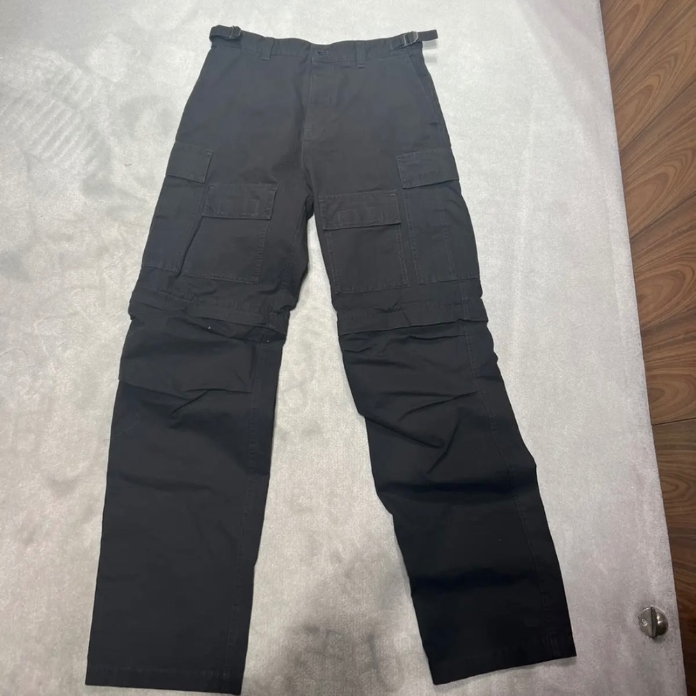 Balenciaga Black Cargo Pants 2022